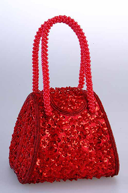 Sacs de Soiree Sac a Main Pochette Rouge