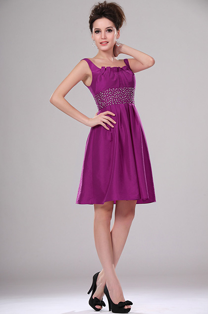 Attractive Beaded Party Dress Cocktail Dress