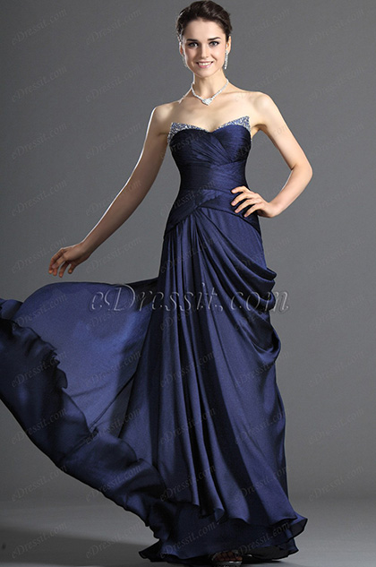 Sweety Strapless Evening Dress Party Dress