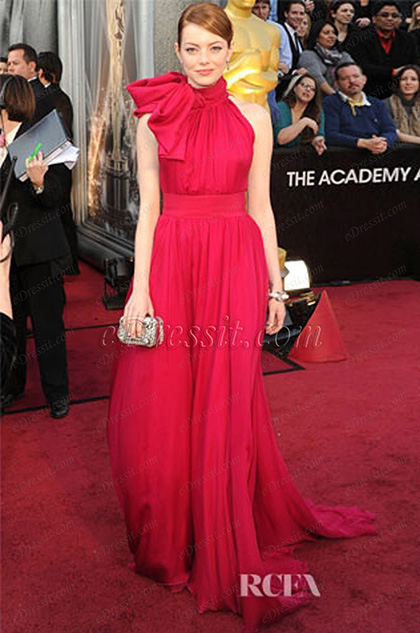 Massanfertigung Emma Stone 84th Oscar Preis Kleid