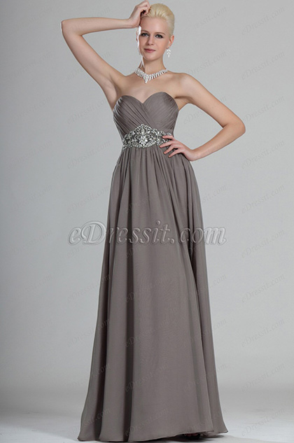 Sweetheart Neckline Eevning Dress Long Dress