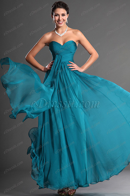 Sweety Strapless Evening Dress