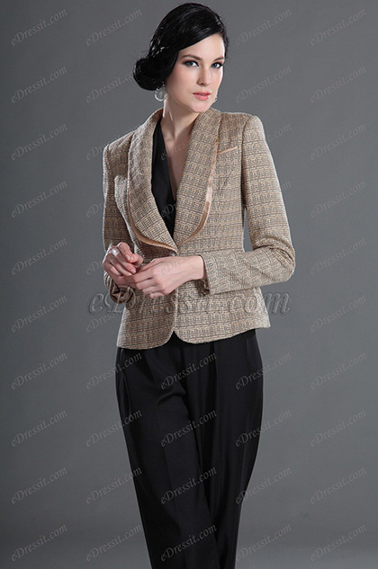 Lady Jacket With Sleeves Day Coat