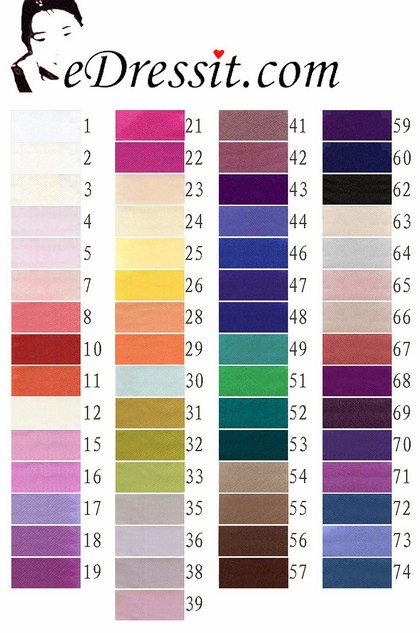 HCRS-A415 Colour Chart