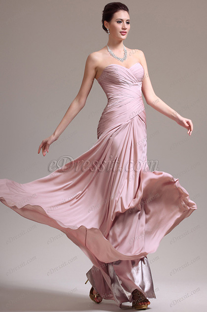 New Fabulous Strapless & Sweetheart Evening Dress Prom Gown