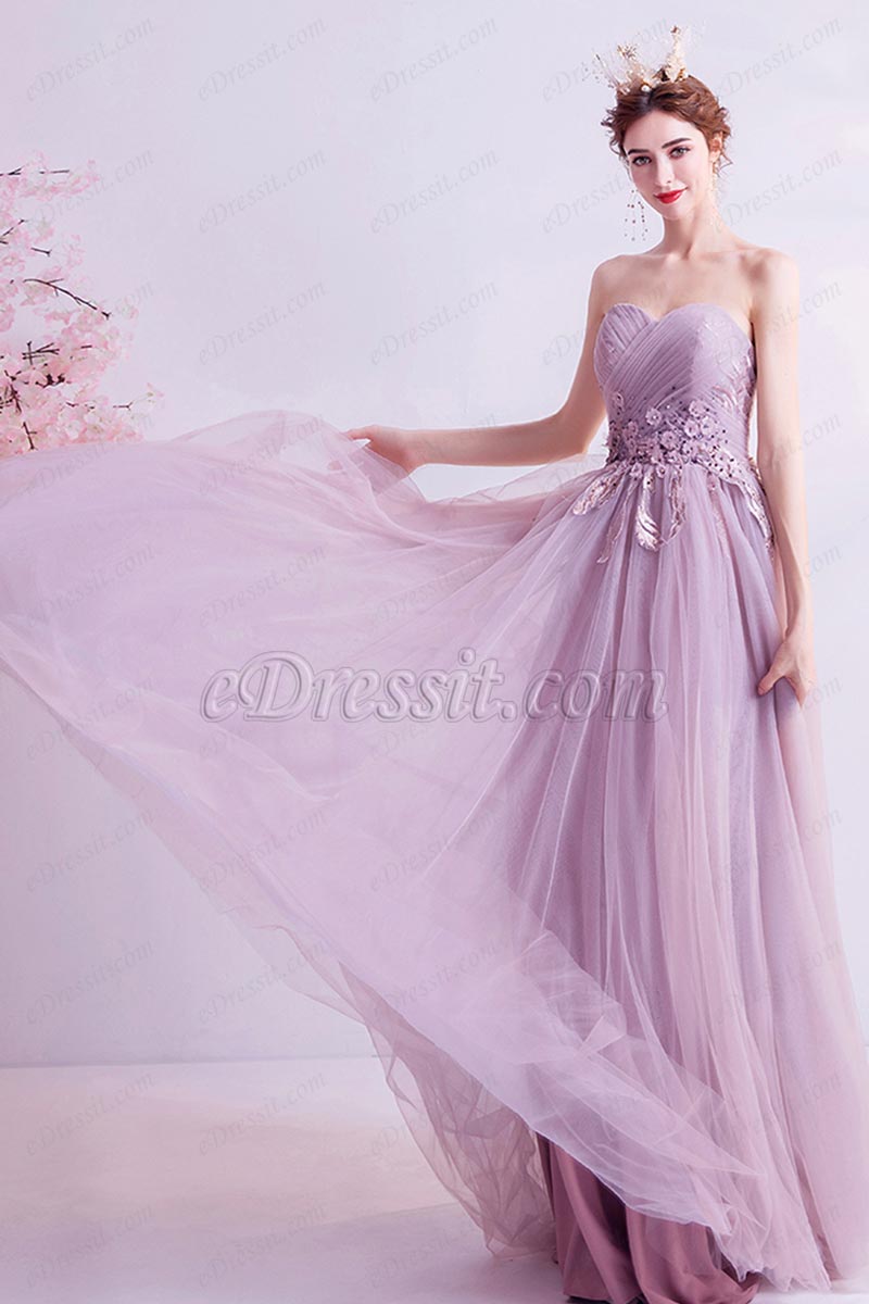 Sexy Corset Pleated Bodice Elegant Party Evening Dress
