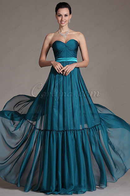 2014 Neu Elegant Süß Herz Abendkleid Brautjungfer Kleid