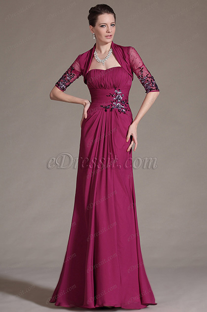 Two Pieces Mother of the Bride Dress