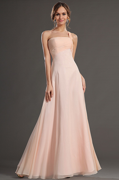 Rose Une Bretelle Robe de Soirée /Bal