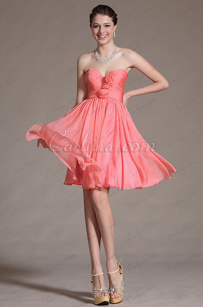 Lovely Sweetheart Cocktail Dress Bridesmaid Dress