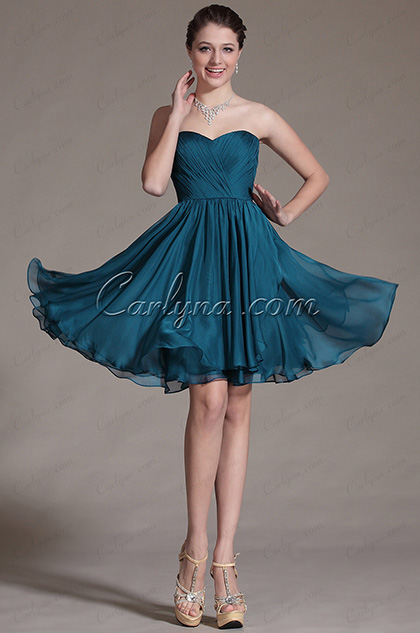 Strapless Style Bridesmaid Dress Cocktail Dress