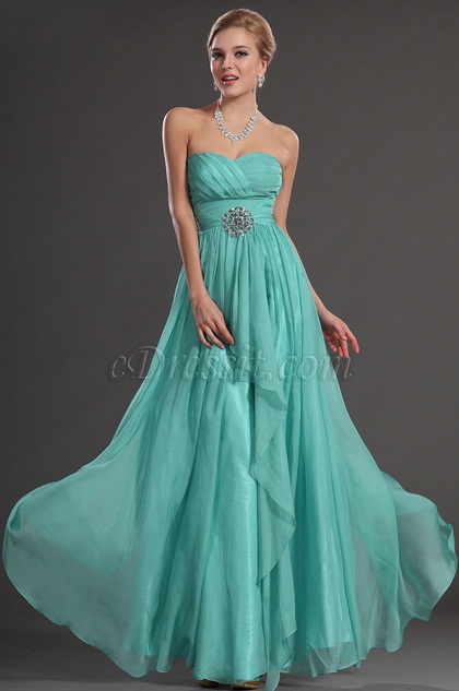 Strapless Hot Evening Dress Prom