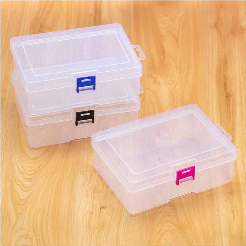 Rectangular Transparent Plastic Storage Box Packaging Box