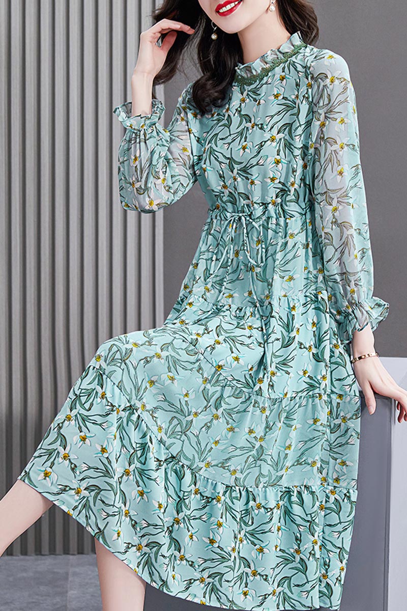 New Women Floral Printed Summer Holiday Maxi Party Dress