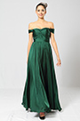 ball/Robe de Soirée Vert
