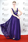 Violett Ballkleid Abendkleid Tantzenmode