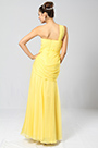 Stunning Beaded Single Shoulder Evening Dress