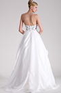 Elegant White Prom Gown