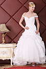 Amazing Off shoulder Wedding Dress
