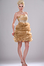 New Style Adoral Strapless Party Dress with Multiple Layers