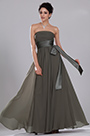 Simple Elegant Strapless Evening Dress