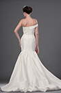 New Stylish Single Off Shoulder Wedding Gown