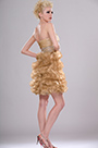 New Style Adoral Strapless Party Dress with Multiple Layers