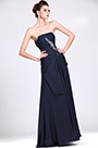 New Strapless Beaded Evening Dress
