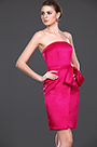 New Strapless Pink Bridesmaid Dress