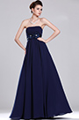 New Simple Elegant Strapless Evening Dress