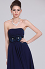 New Simple Elegant Strapless Evening Dress