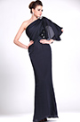 New Trendy One Shoulder Evening Dress