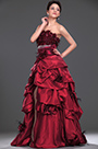 New Luxury Strapless Prom Gown
