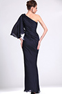 New Trendy One Shoulder Evening Dress