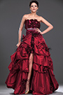 New Luxury Strapless Prom Gown