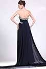 New Strapless Sequins Evening Dress