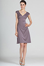V-col Robe de Cockail Robe de Journée
