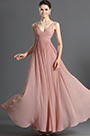 Elegant V-cut Evening Dress