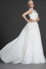 Graceful Two Straps Wedding Gown