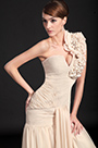 Fabulous One Shoulder Fully Ruched Bodice Evening Dress