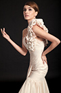 Fabulous One Shoulder Fully Ruched Bodice Evening Dress