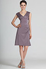V-col Robe de Cockail Robe de Journée