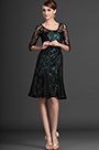Charming Overlace Sleeves Mother of the Bride Dress