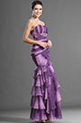 Elegant Strapless Evening Dress