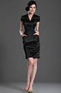 Elegant Black Sleeves Mother of the Bride Dress