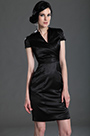 Elegant Black Sleeves Mother of the Bride Dress