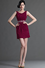 Adorable Back V Cut Coctail Dress Day Dress