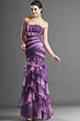 Elegant Strapless Evening Dress