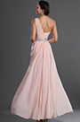 Glamouröse Hellrosa Abendkleid mit Einzelnschulter