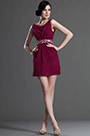 Adorable Back V Cut Coctail Dress Day Dress